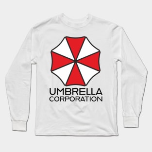 Umbrella Corp, front  & back tee only Long Sleeve T-Shirt